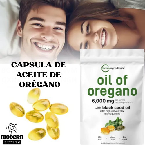 Aceite De Orégano 6000 Mg
